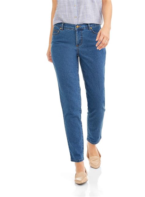 Belted Long Sleeve Roll-Up Soft Denim <strong>Jean</strong> Dress (Size: 7-16) Sponsored $ 17 98. . Jeans walmart womens
